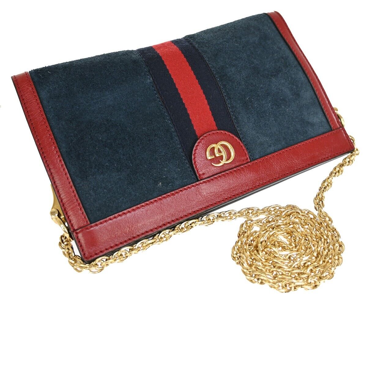 Luxury Gucci Trending 2025 Ophidia Suede Shoulder Bag ()