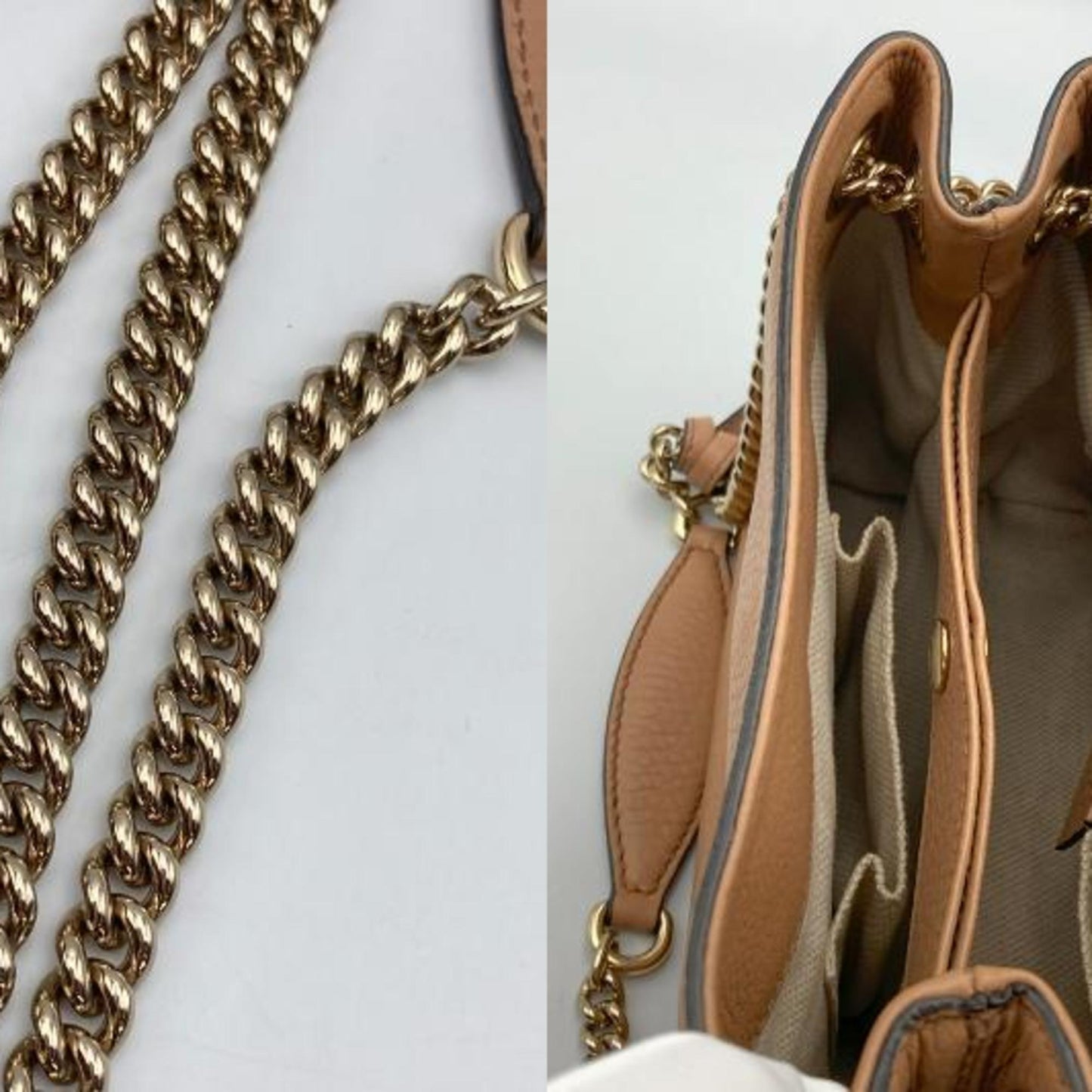 Luxury Gucci Trending 2025 Soho Leather Shopper Bag ()