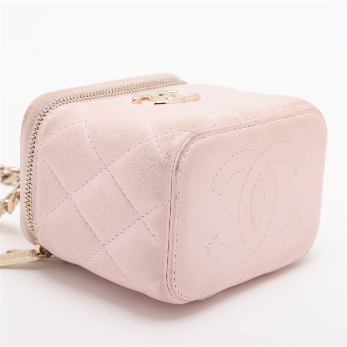 Chanel Matrasse Chain Shoulder Bag Vanity Pink G 32rd