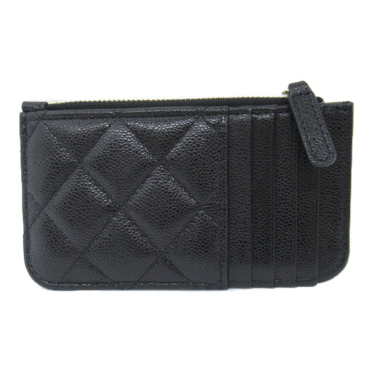 Chanel Coincase Wallet Black Box