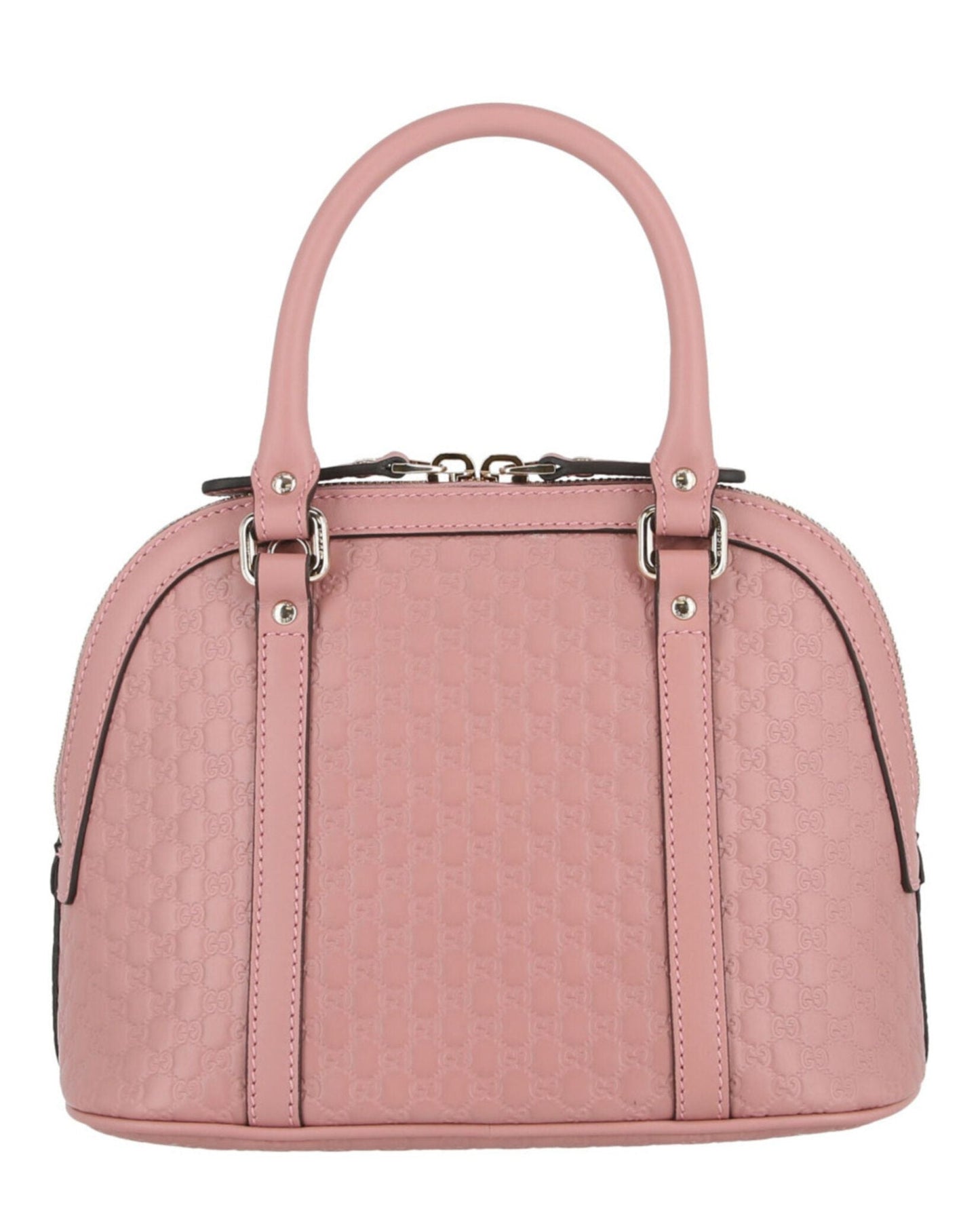 Microguccissima Satchel Leather Bag