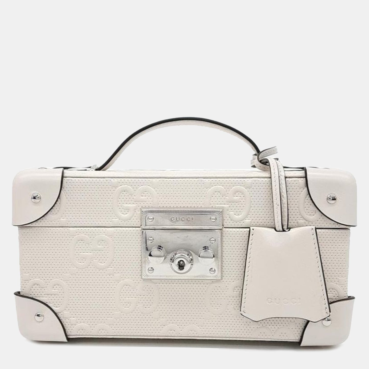 Luxury Gucci Trending 2025 GG embossed jewelry case