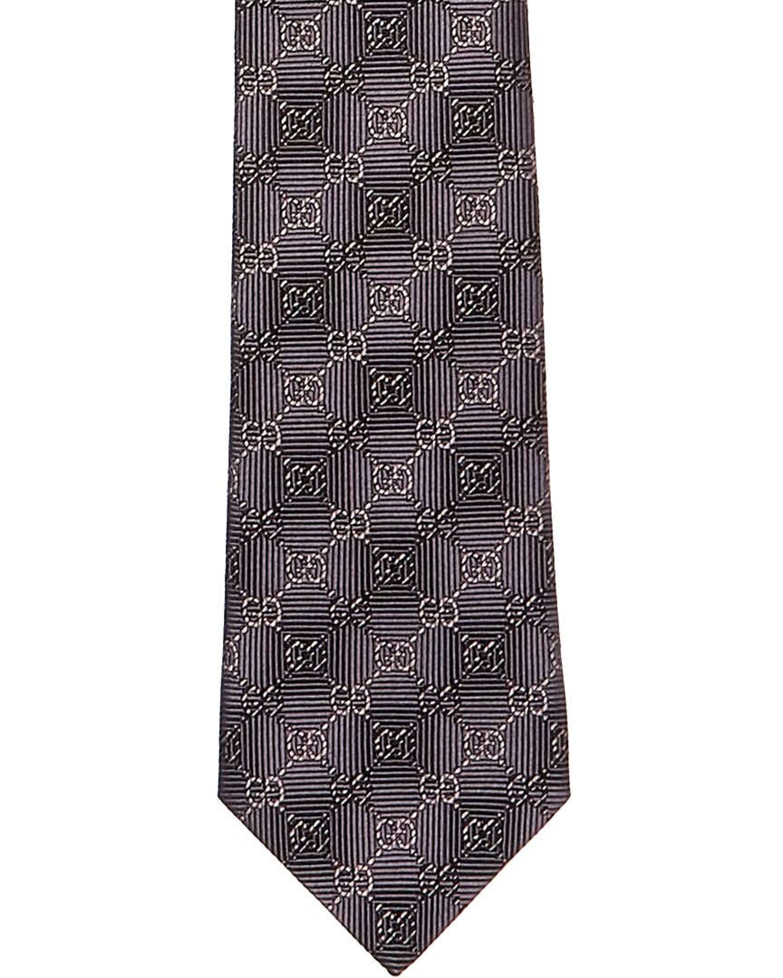 Luxury Gucci Trending 2025 Purple GG Silk Tie