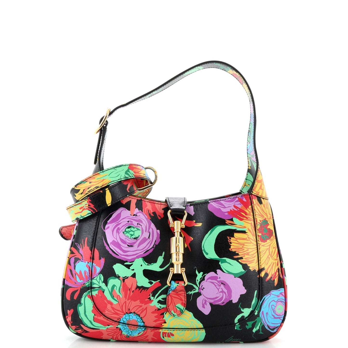 Luxury Gucci Trending 2025 Jackie 1961 Hobo Printed Leather Small