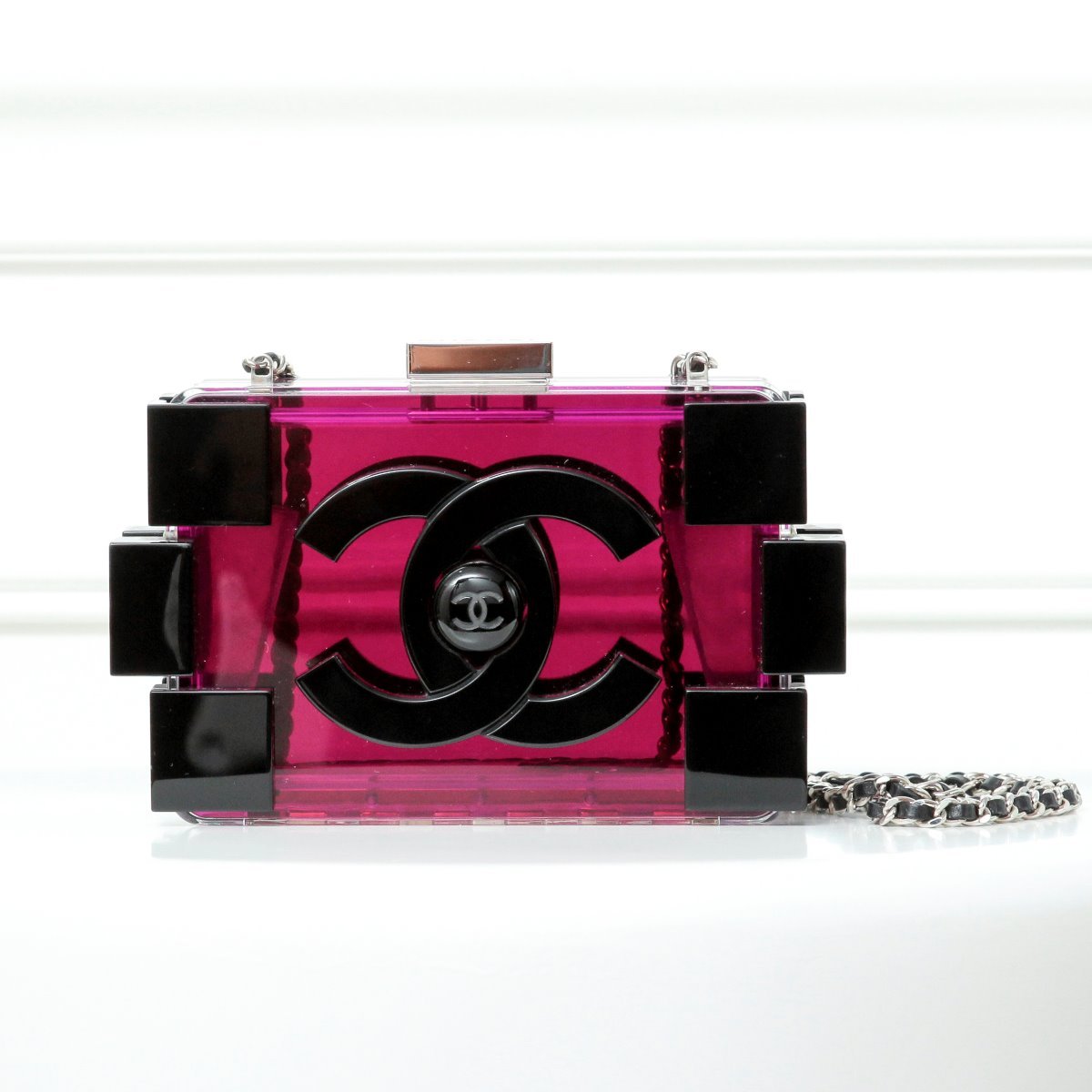 Luxury Chanel Bicolor Lego Chain Bag