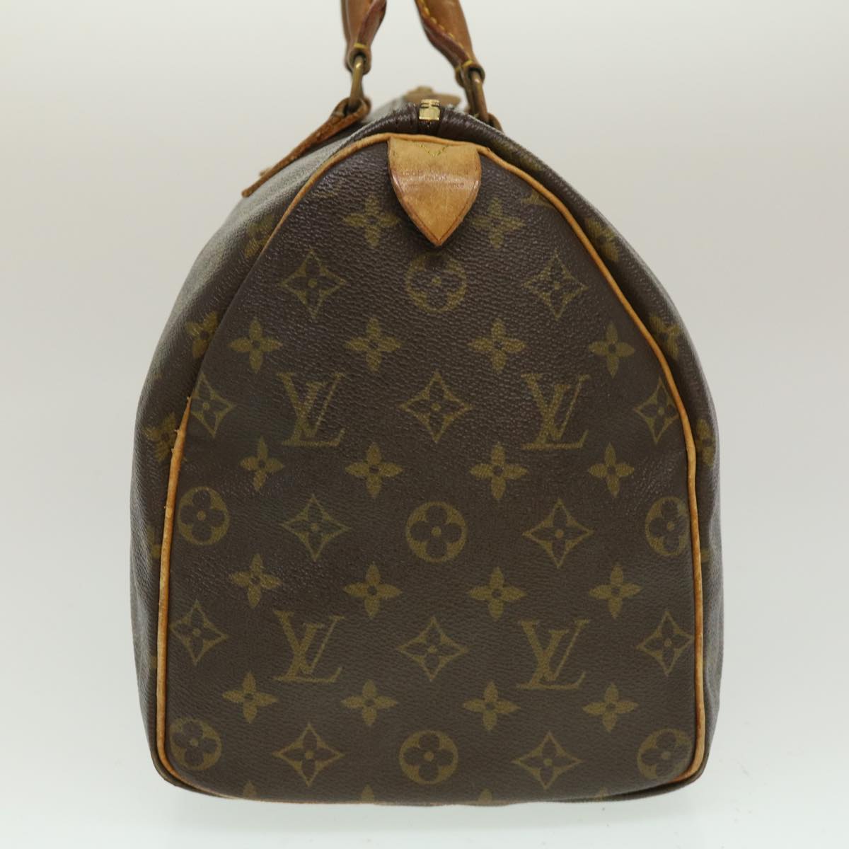 LOUIS VUITTON Monogram Speedy 35 Hand Bag M41524 LV cl057