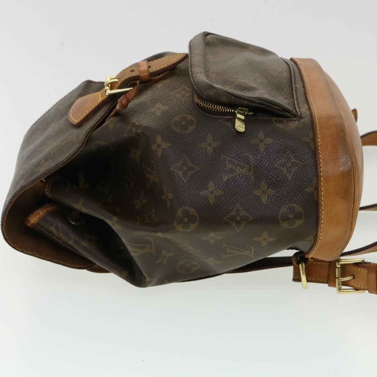 LOUIS VUITTON Monogram Montsouris MM Backpack M51136 LV cl240