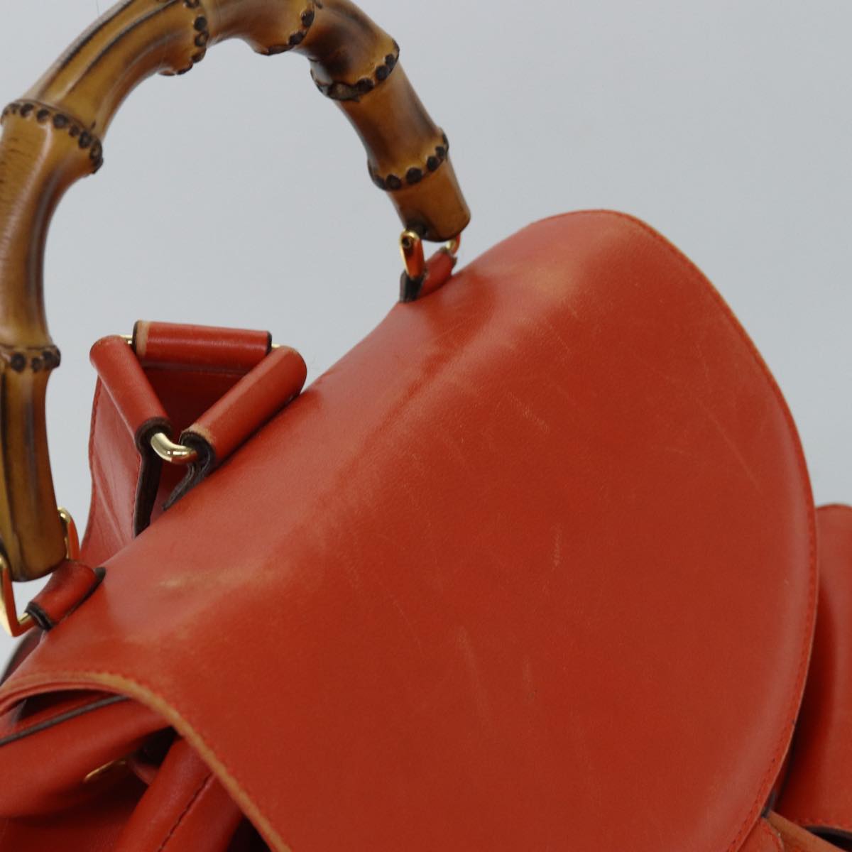 Luxury Gucci Trending 2025 Bamboo Leather Backpack Bag
