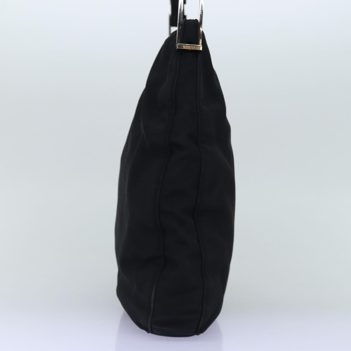 Luxury Gucci Trending 2025 Shoulder Bag Nylon Black 001 3166 Auth Bs14561