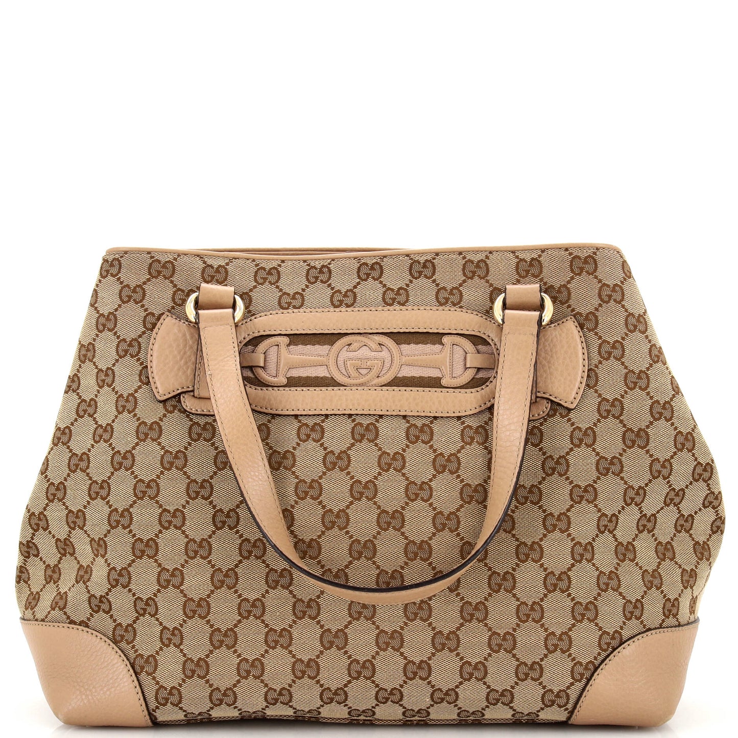 Luxury Gucci Trending 2025 Dressage Tote GG Canvas Medium