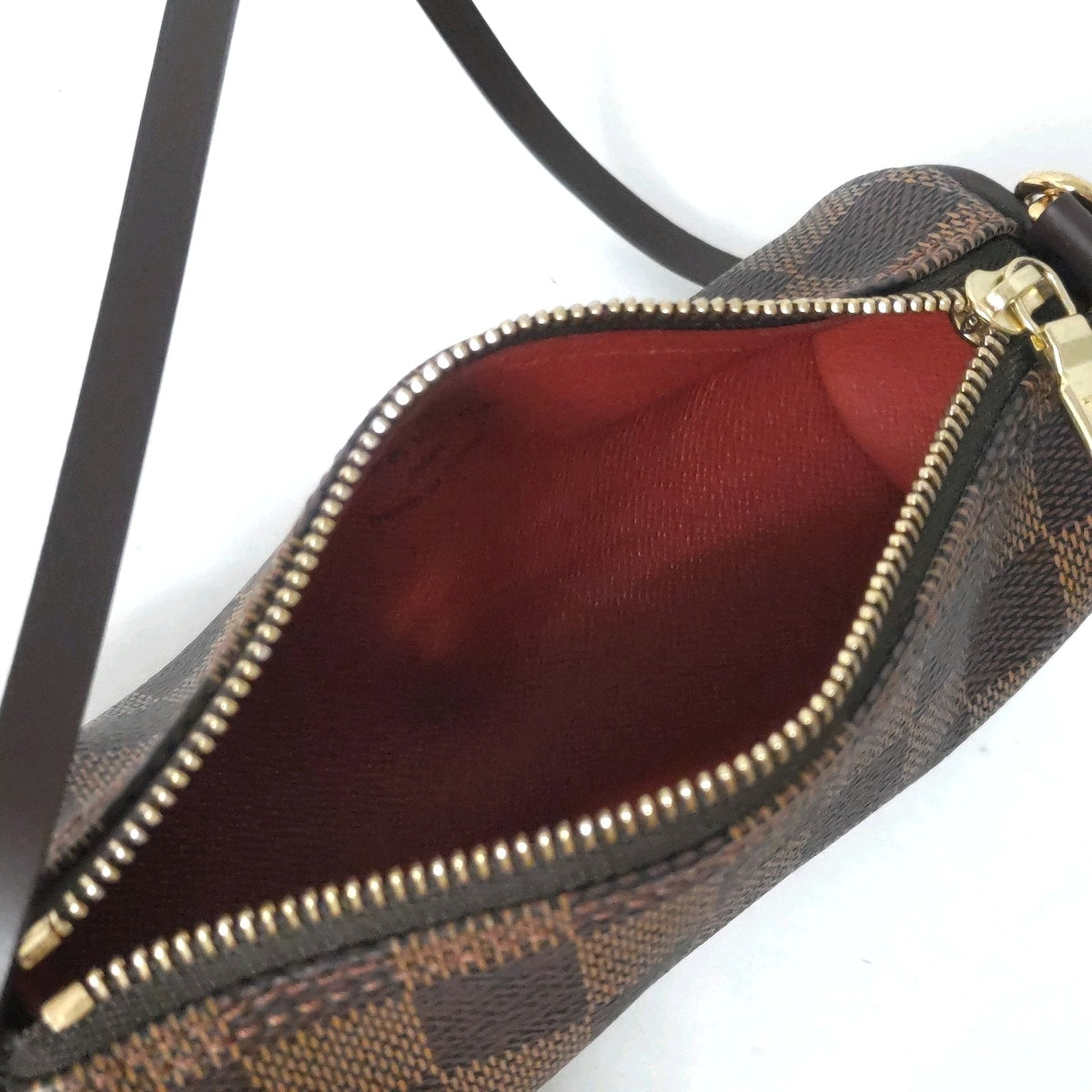 Louis Vuitton Papillon Canvas Clutch Bag ()