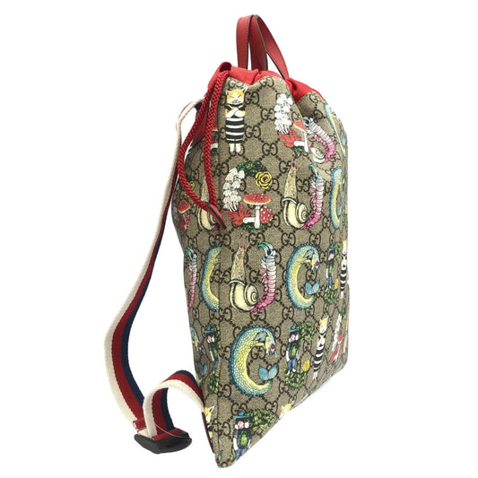 Gucci Yoko Higuchi Canvas Backpack Bag ()
