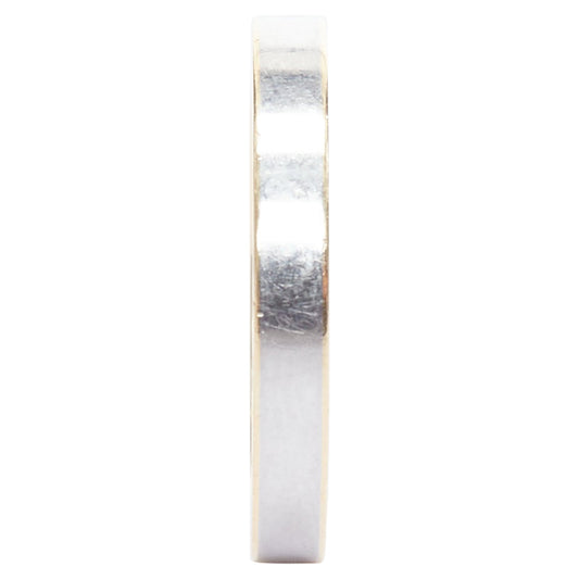 Gucci Silver Tone GG Monogram Engraved Ring