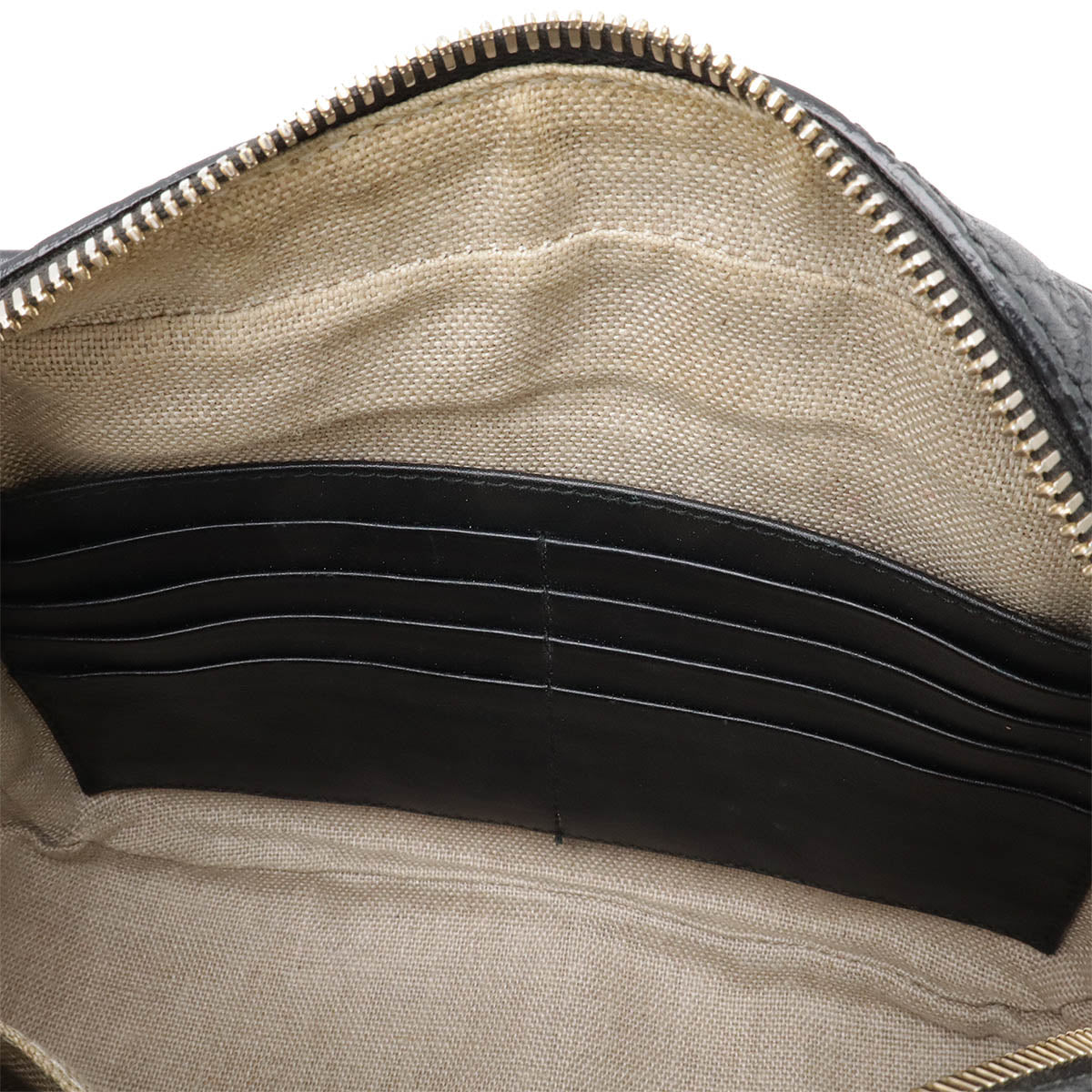 Gucci Leather Microguccissima Shoulder Bag