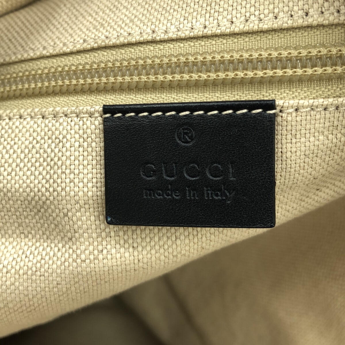 Gucci Gg Plus Canvas Backpack Bag ()