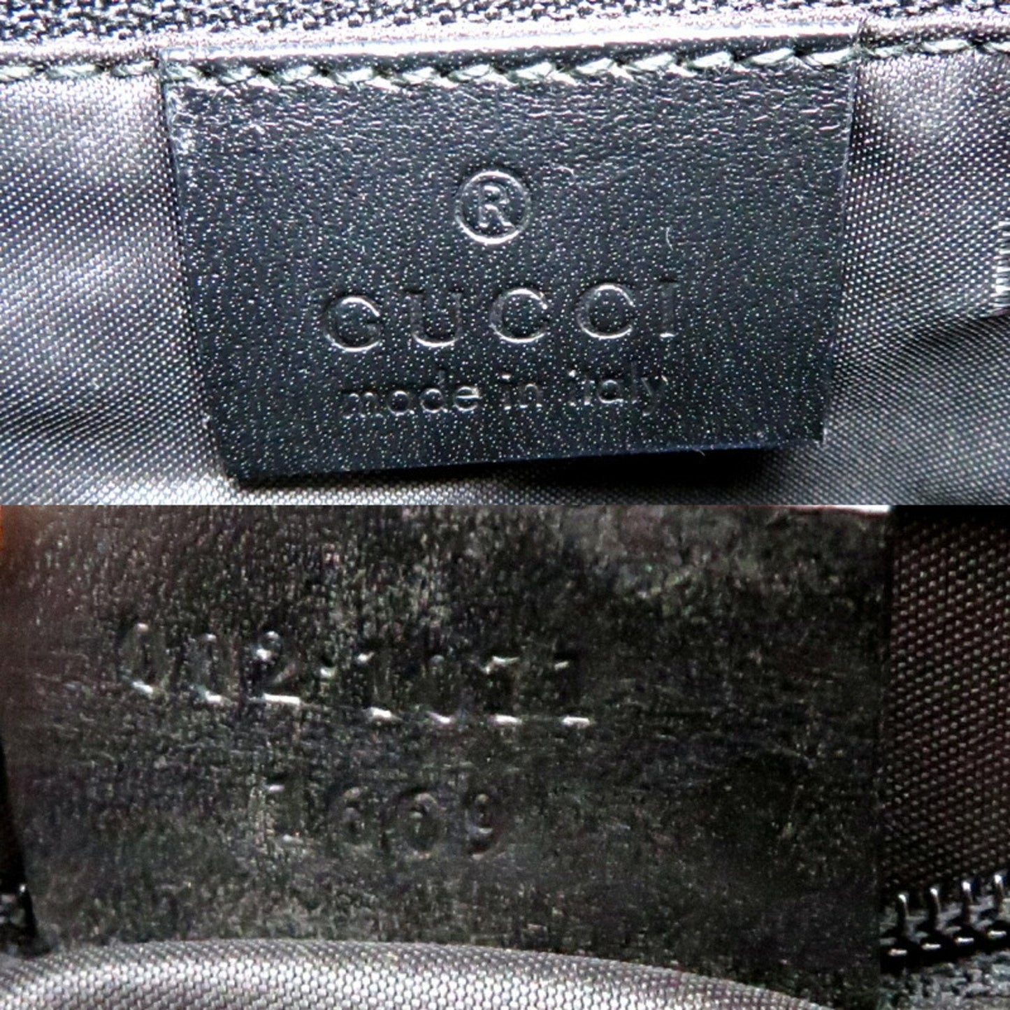 Gucci Jackie Canvas Tote Bag