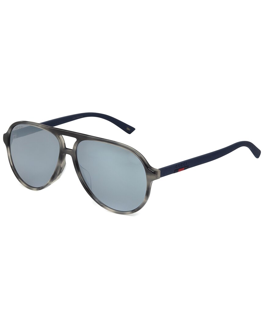 Gucci Men's Fashion 60mm Sunglasses