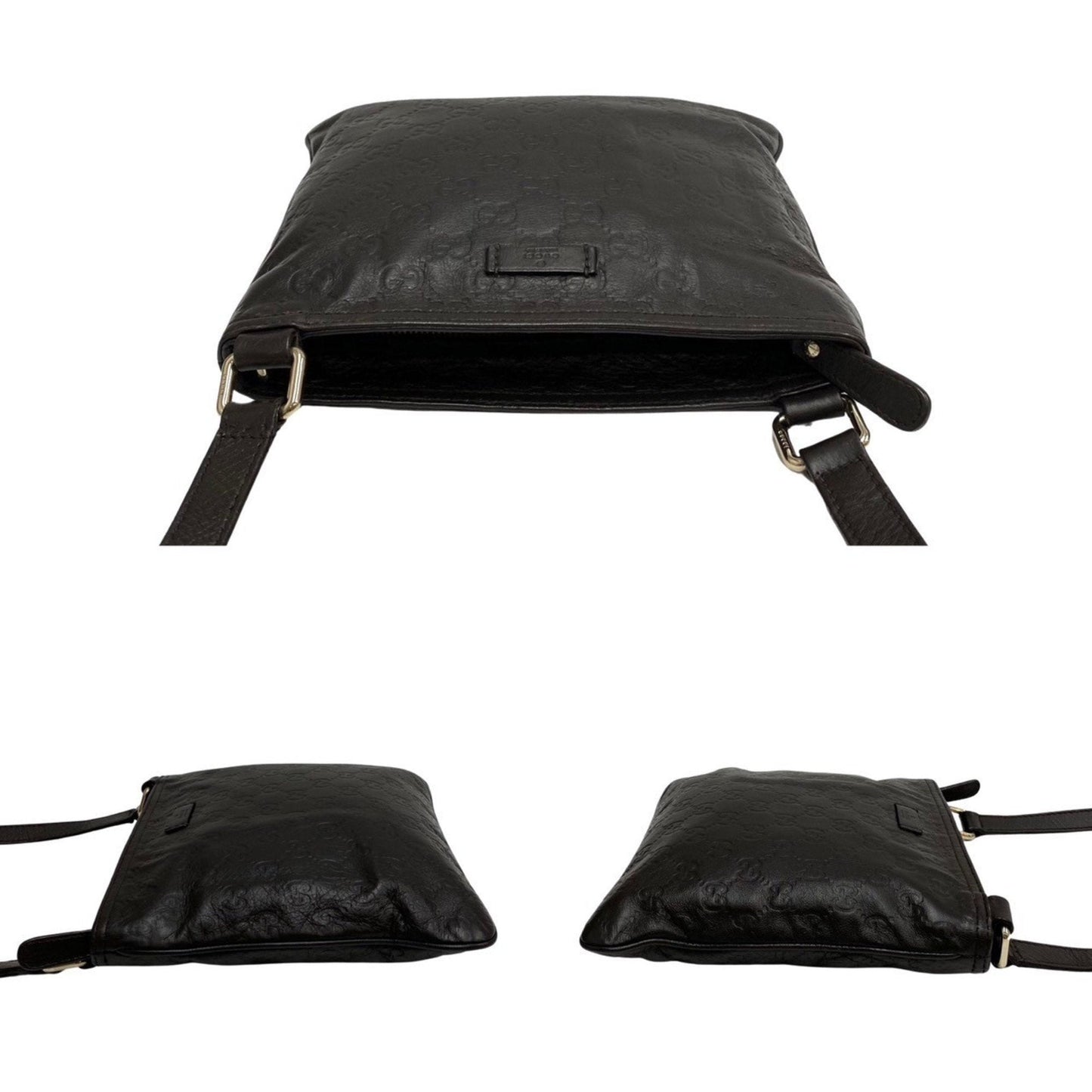 Luxury Gucci Trending 2025 Luxury Gucci Trending 2025ssima Leather Shoulder Bag ()