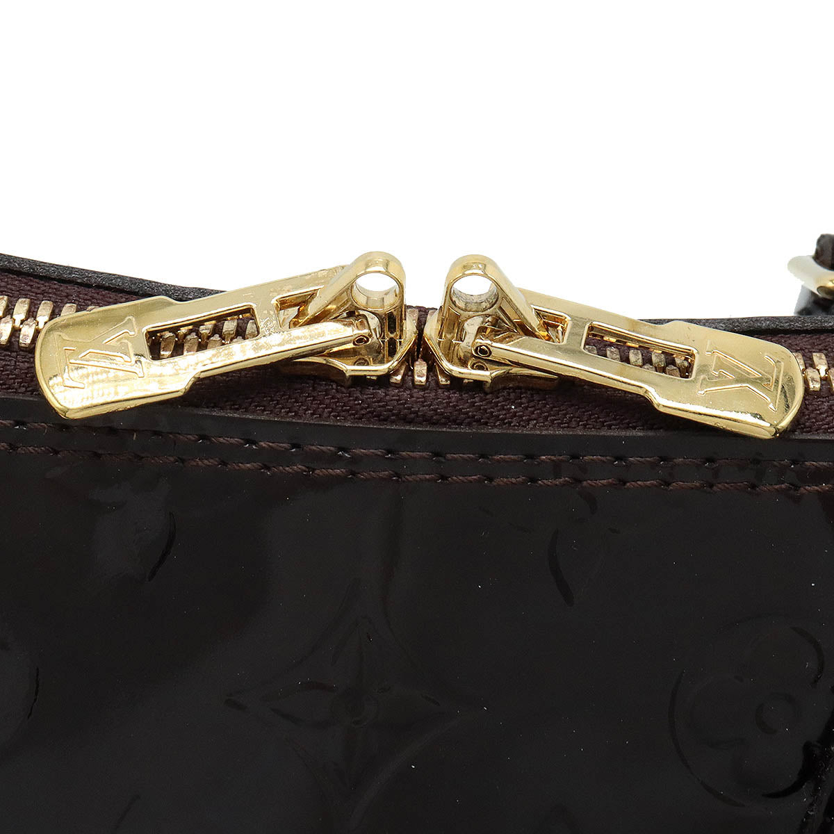 Louis Vuitton Louis Vuitton Monogram Vernis Alma GM Handbag Patent Leather M93595