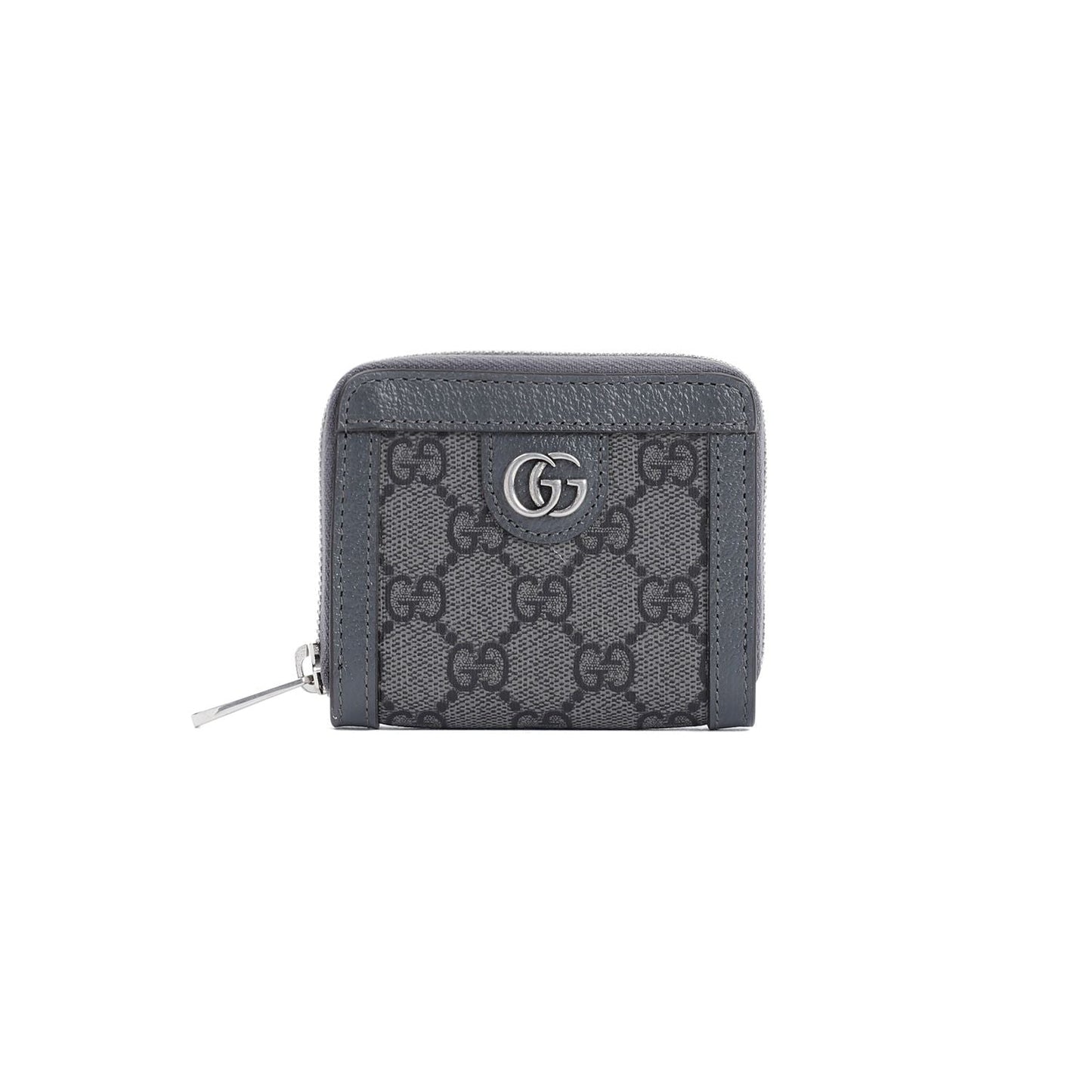 Luxury Gucci Trending 2025 Men's Gg Supreme Wallet in Grey | Size UNICA | 791744UULBN
