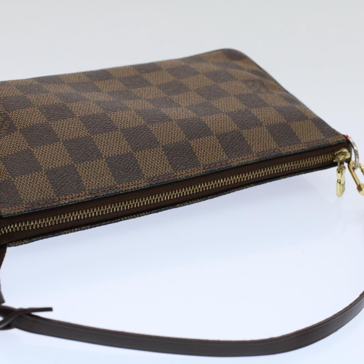 Louis Vuitton Pochette Accessoires Canvas Clutch Bag ()