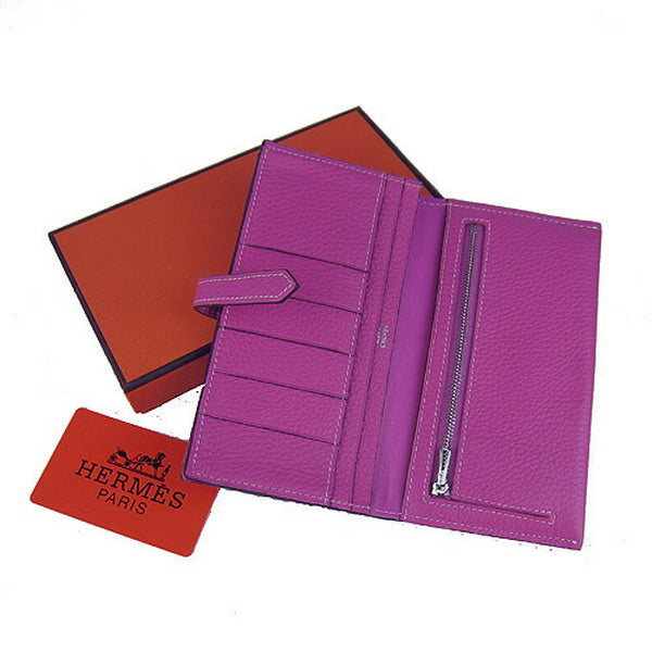 Luxury Hermes Wallet H008 Ladies Wallet Cow Leather