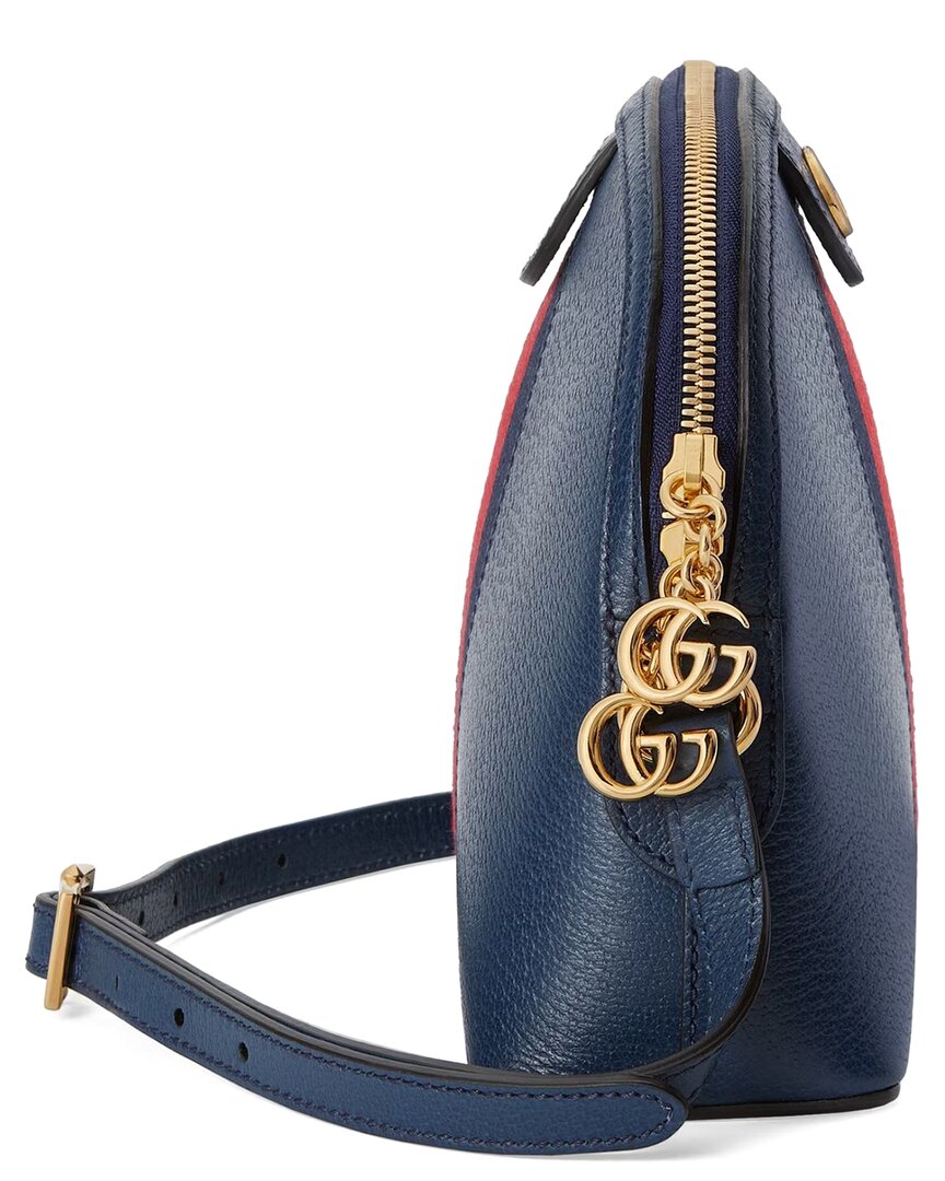 Luxury Gucci Trending 2025 Ophidia Leather Shoulder Bag