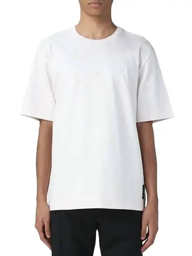 Luxury Fendi Logo Cotton Short Sleeve T-Shirt White