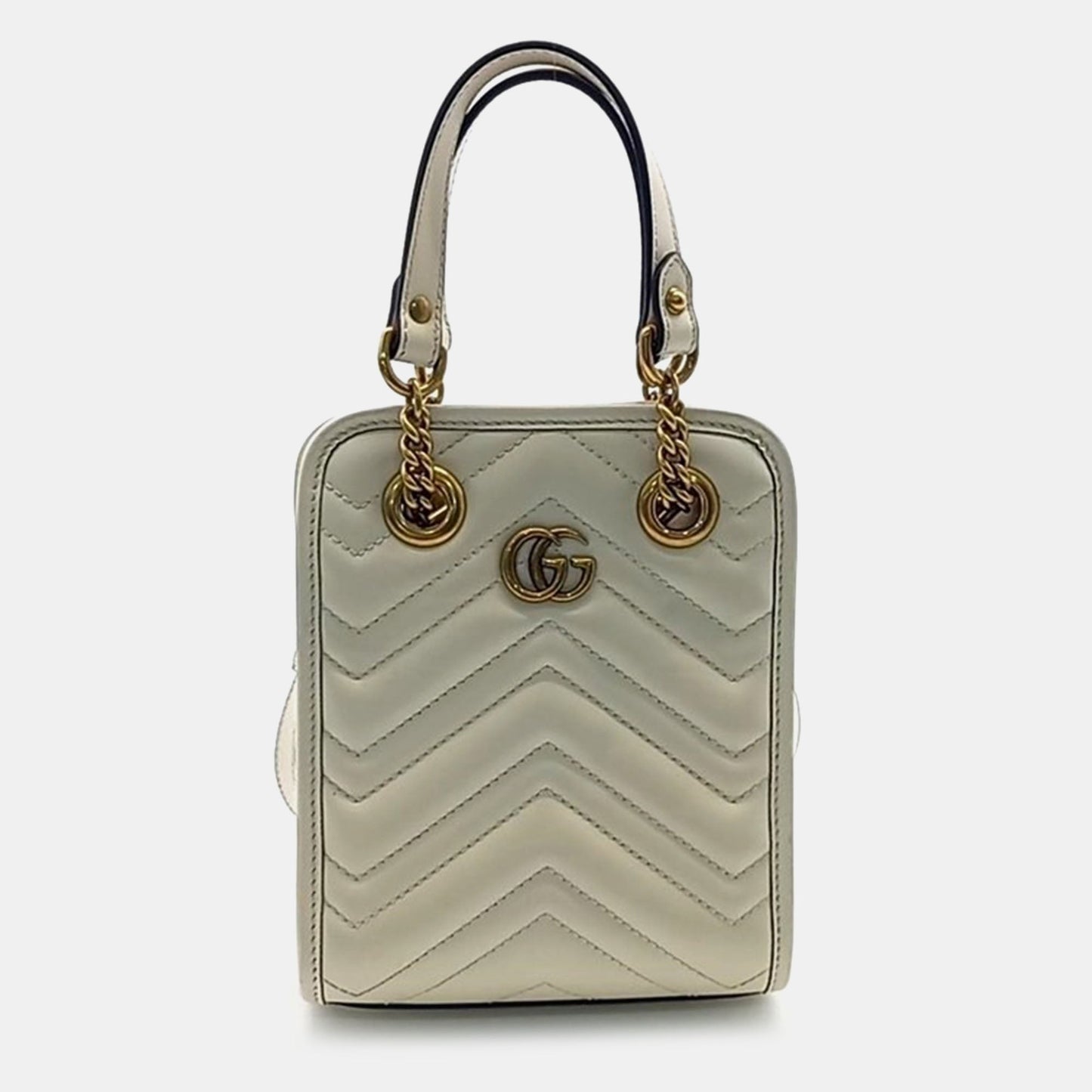 Luxury Gucci Trending 2025 Beige GG Marmont Matelasse Mini Shoulder Bag