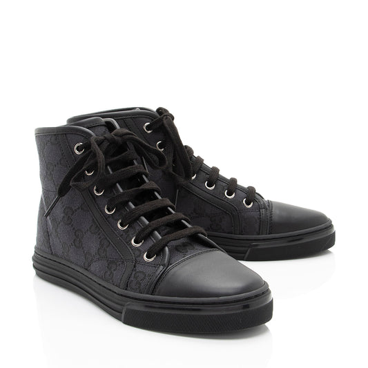 Gucci GG Canvas High Top Sneakers