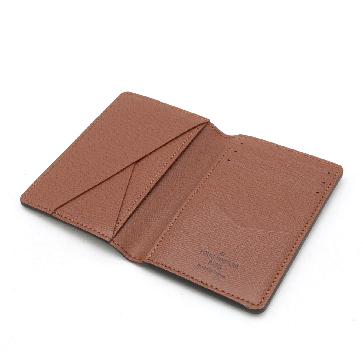 LOUIS VUITTON Louis Vuitton Monogram Pochette Organizer Card Case Passport Inserted Regular Inserted M60502