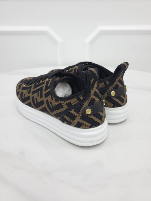 Luxury Fendi FF logo sneakers 38