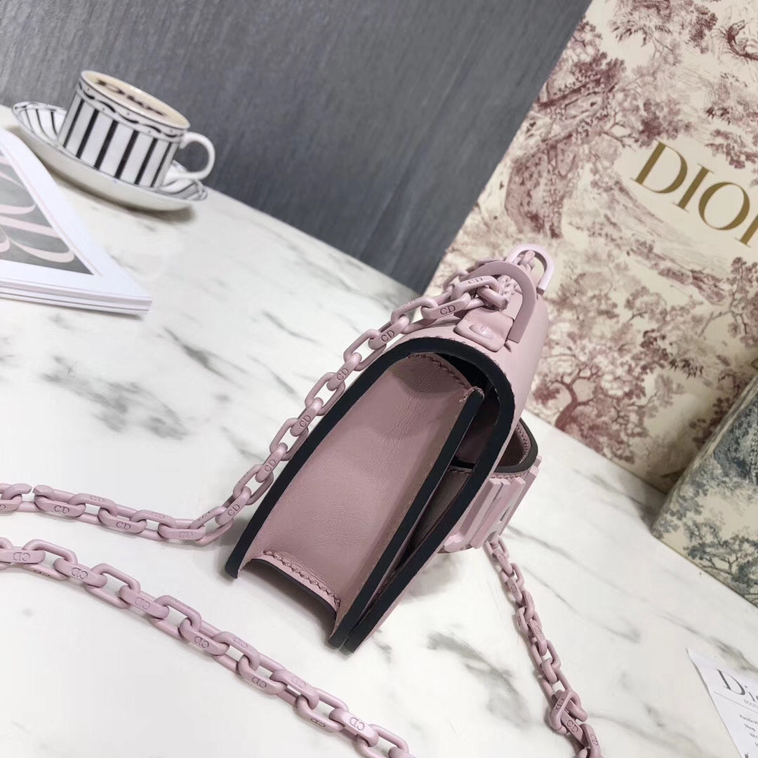 Luxury DiorMini J'ALuxury DiorBag In Pink Ultra Matte Calfskin