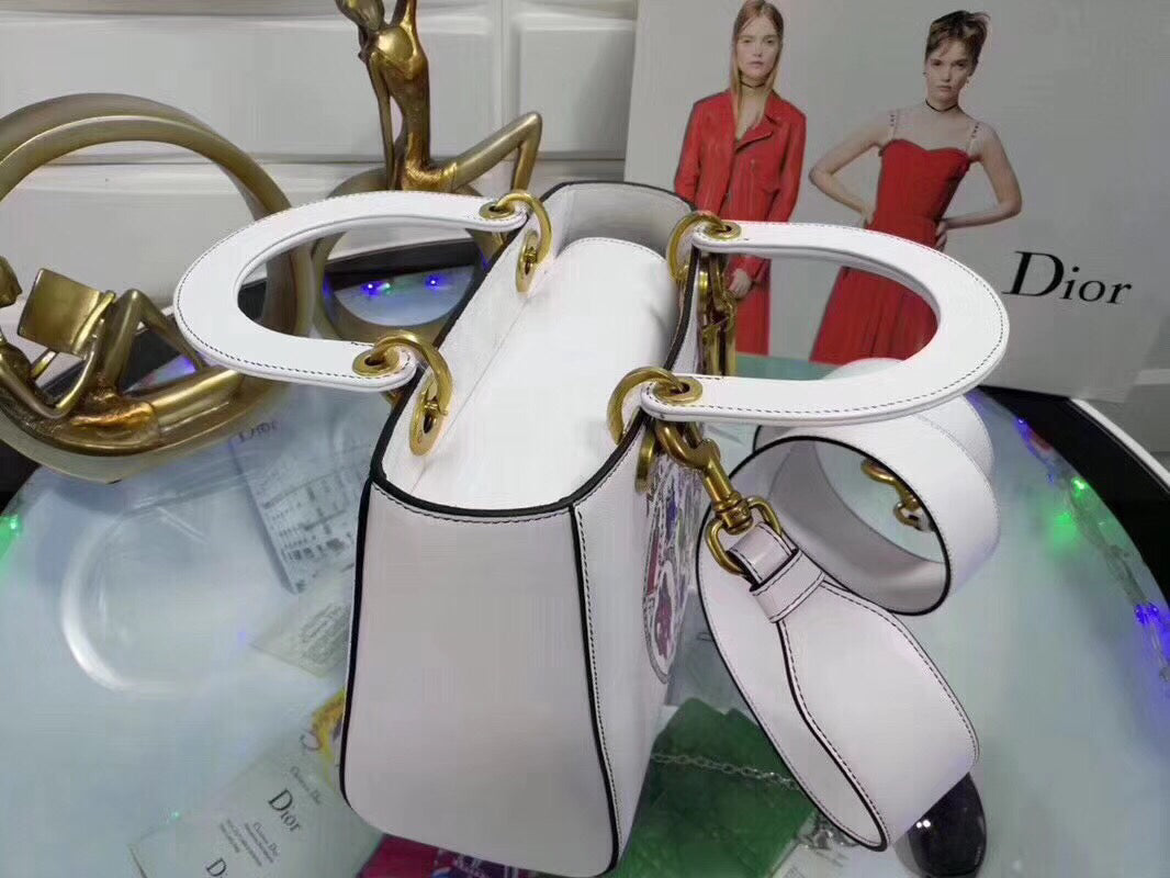 Luxury DiorMedium Lady Luxury DiorBag In Niki De Saint Phalle Print Heart