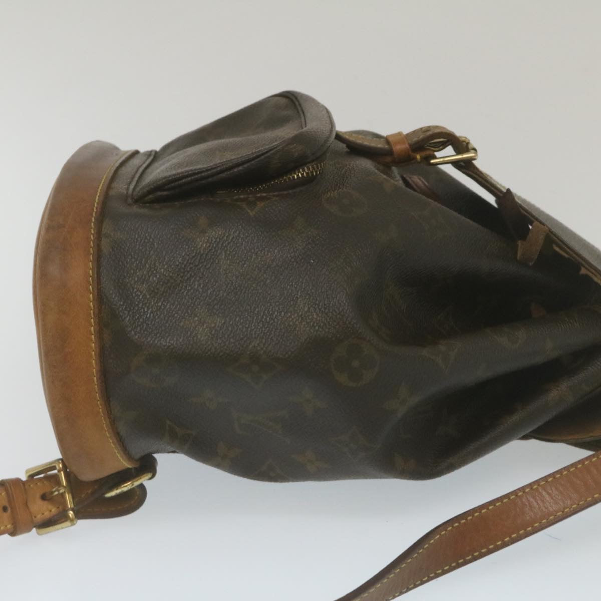 LOUIS VUITTON Monogram Montsouris MM Backpack M51136 LV ds432