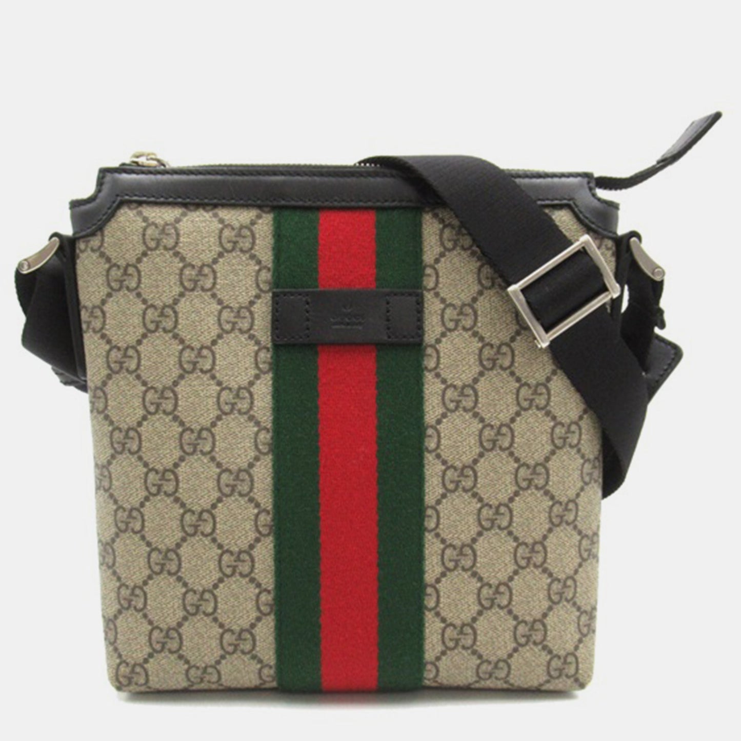 Luxury Gucci Trending 2025 Beige Canvas GG Supreme Messenger Bag