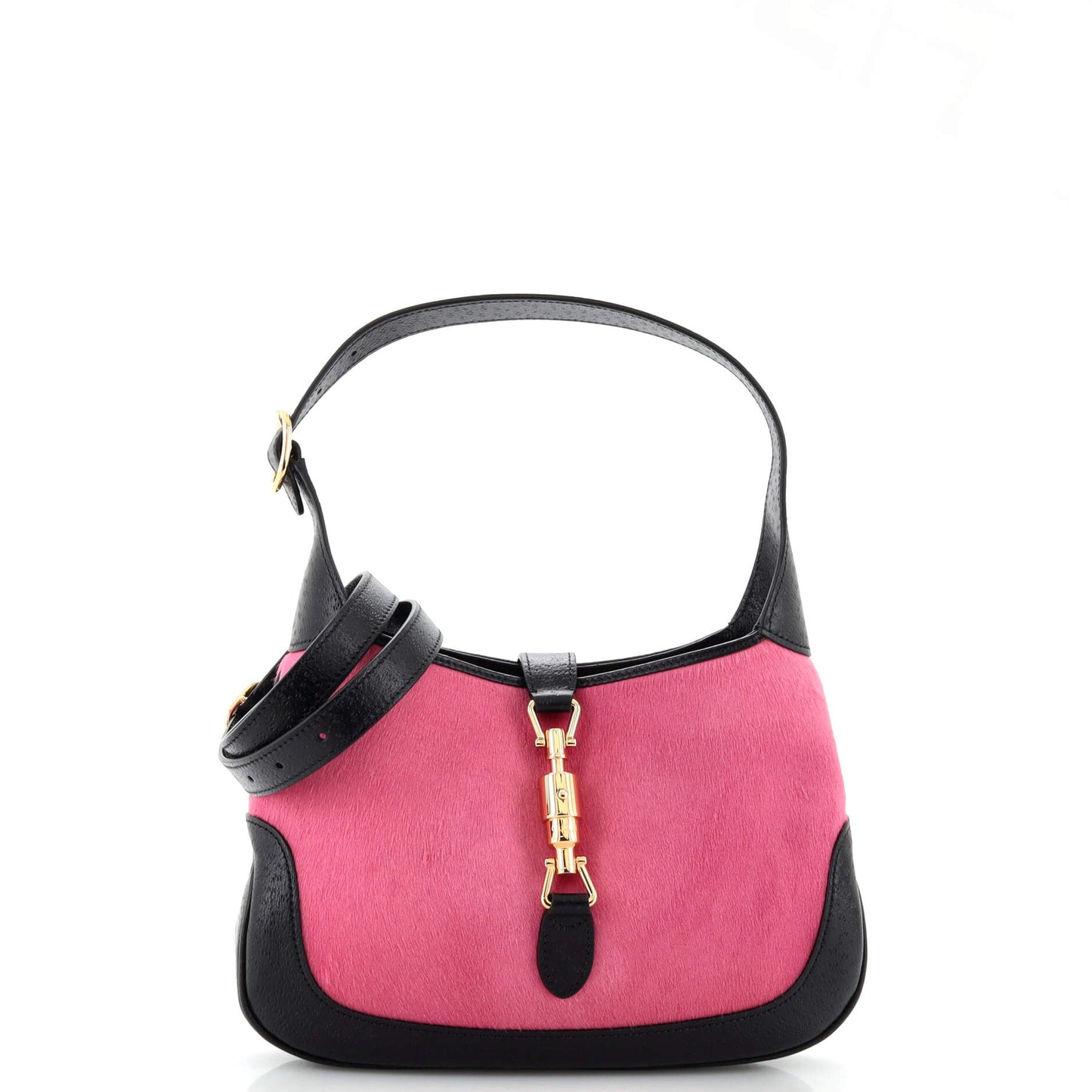 Luxury Gucci Trending 2025 Jackie 1961 Hobo Calf Hair Mini