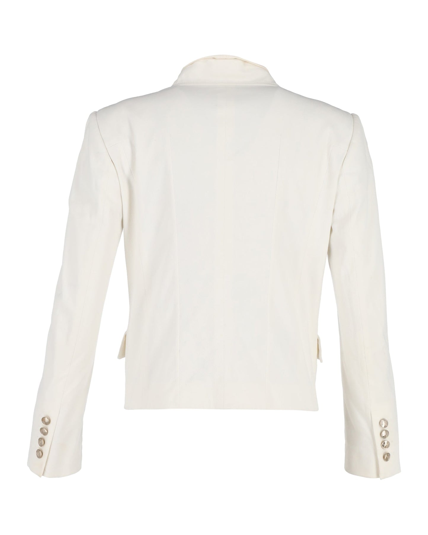 Luxury Gucci Trending 2025 Single-Breasted Blazer in White Wool