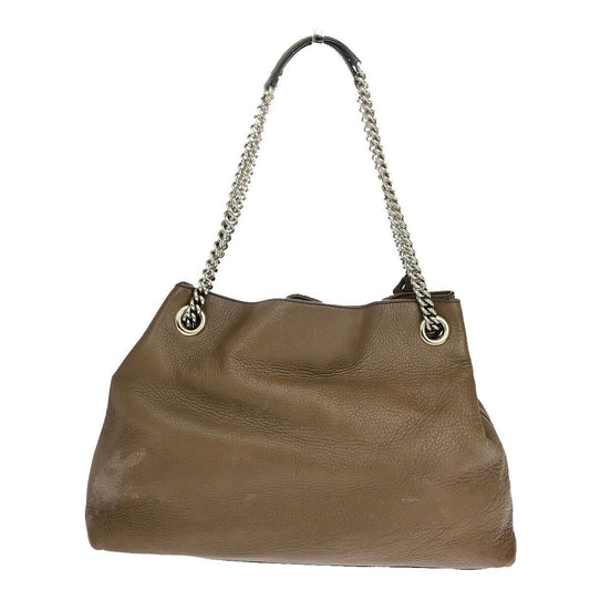 Luxury Gucci Trending 2025 Soho Leather Shoulder Bag ()