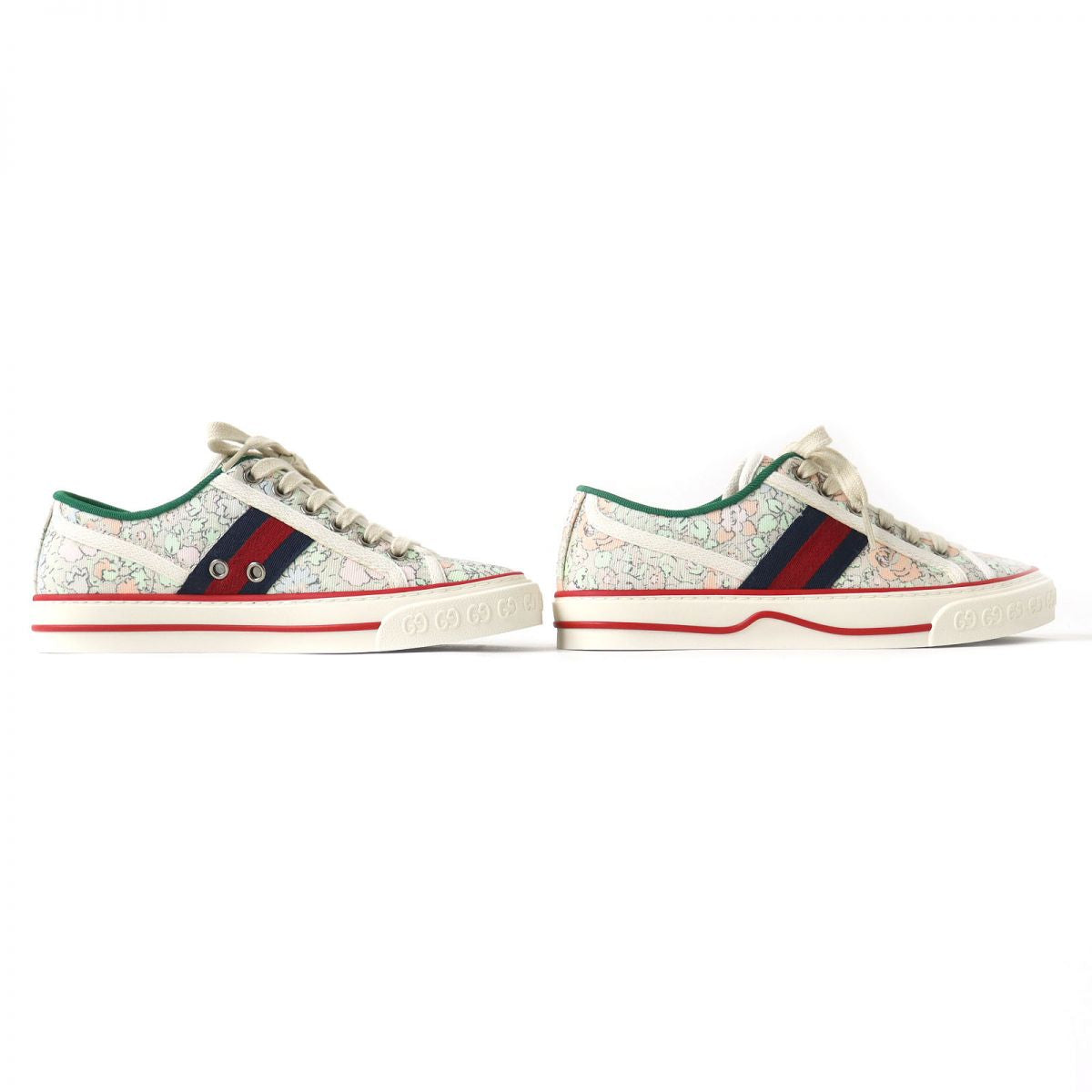 Luxury Gucci Trending 2025 Tennis 1977 Liberty Floral Sneakers