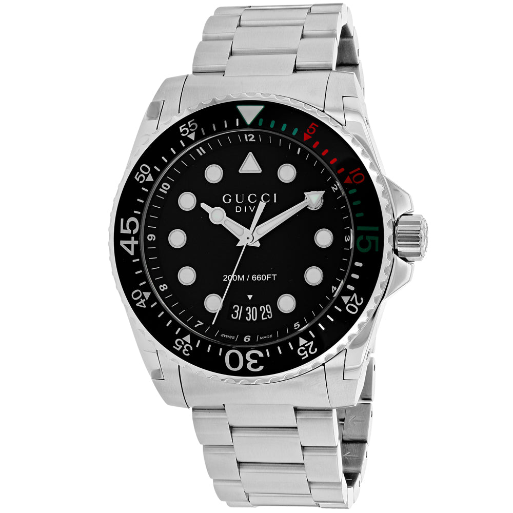 Gucci Men's Black dial Watch