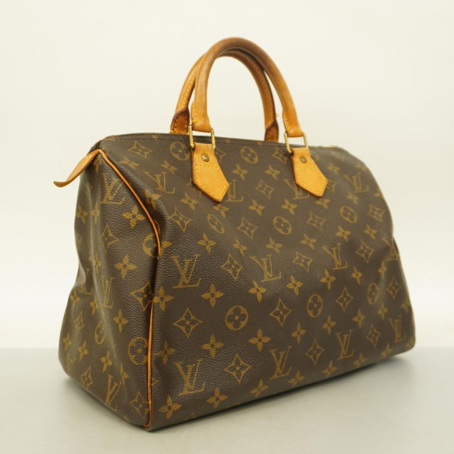 Louis Vuitton Speedy 30 Canvas Handbag ()