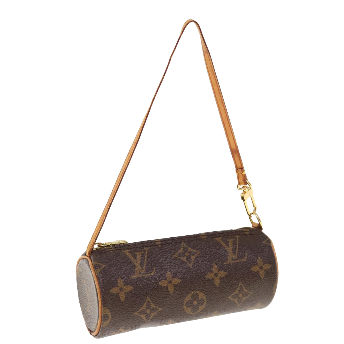 Louis Vuitton Papillon Canvas Clutch Bag ()
