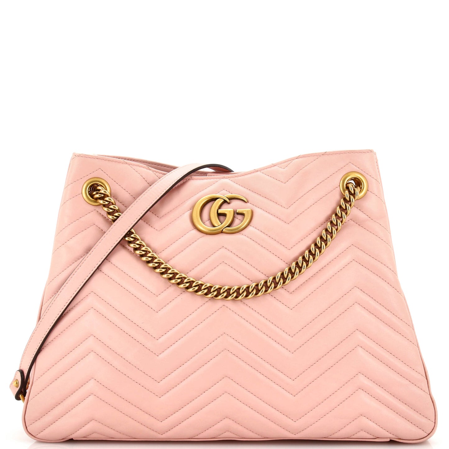Luxury Gucci Trending 2025 GG Marmont Chain Shoulder Bag Matelasse Leather