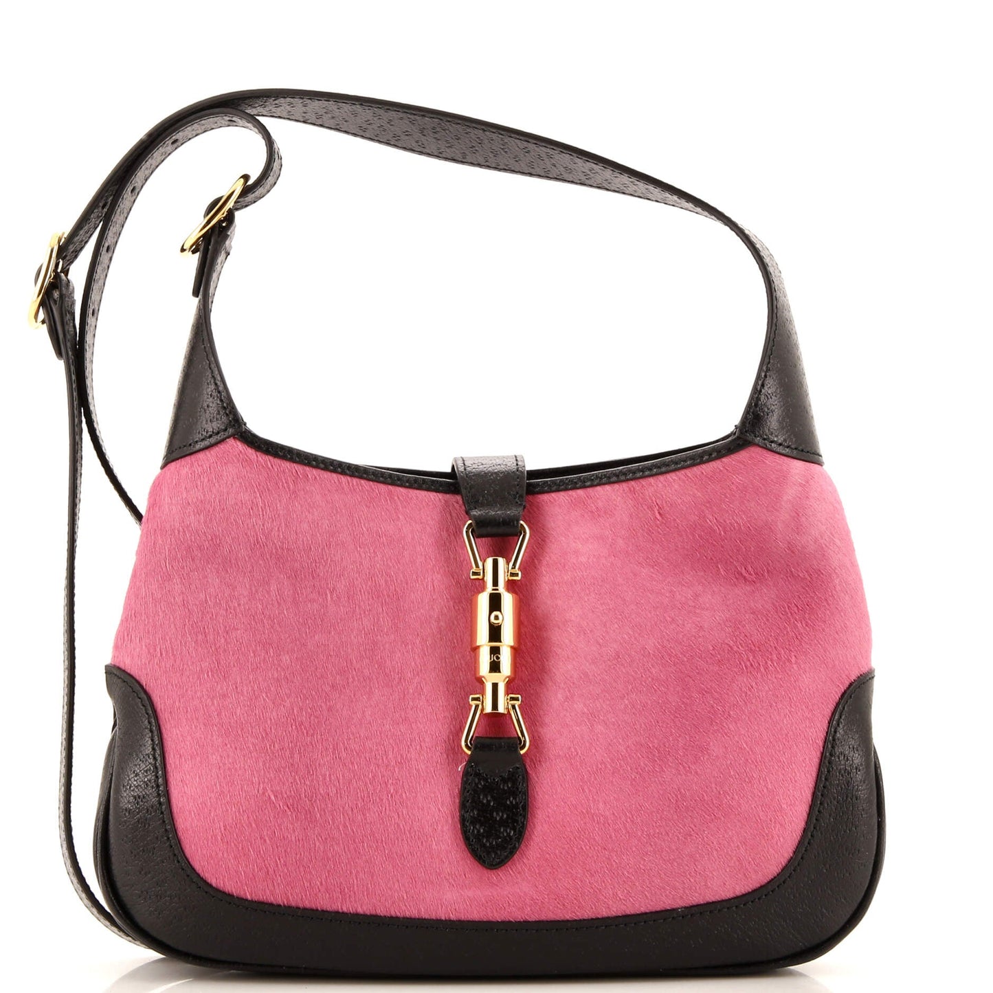 Luxury Gucci Trending 2025 Jackie 1961 Hobo Calf Hair with Leather Small