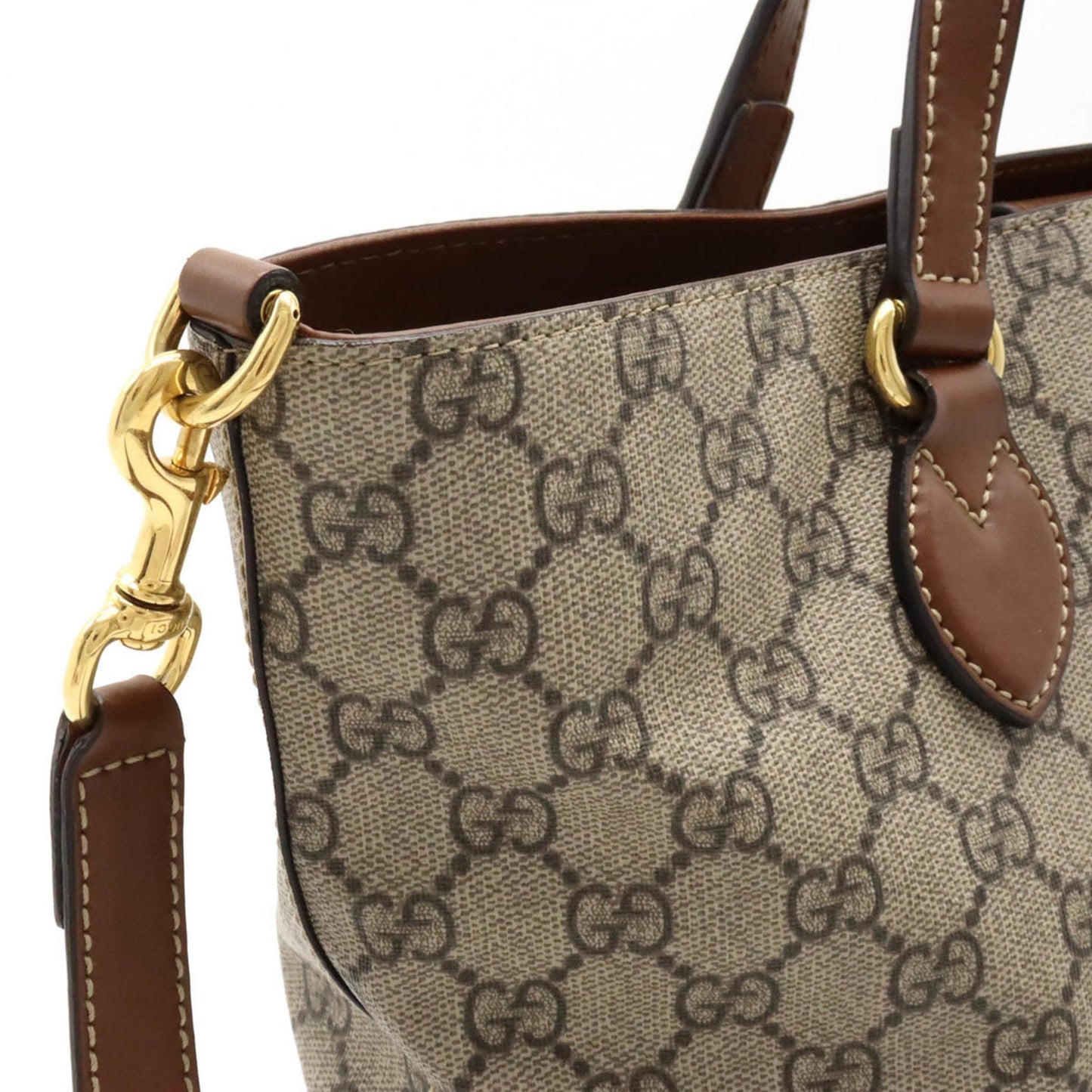 Gucci Gg Supreme Canvas Tote Bag ()