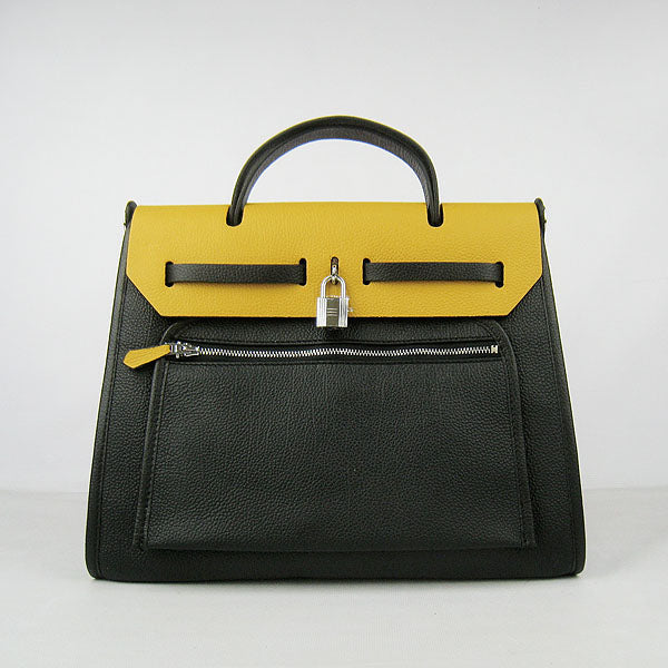 Luxury Hermes Herbag 60667 Ladies Yellow