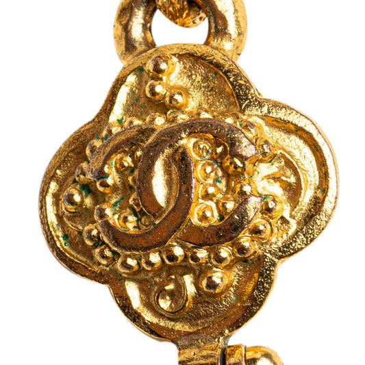 Chanel Vintage Gliveau Coco Flower Necklace G CHANEL