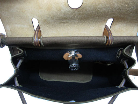 Luxury Hermes Herbag H1090 2way Canvas