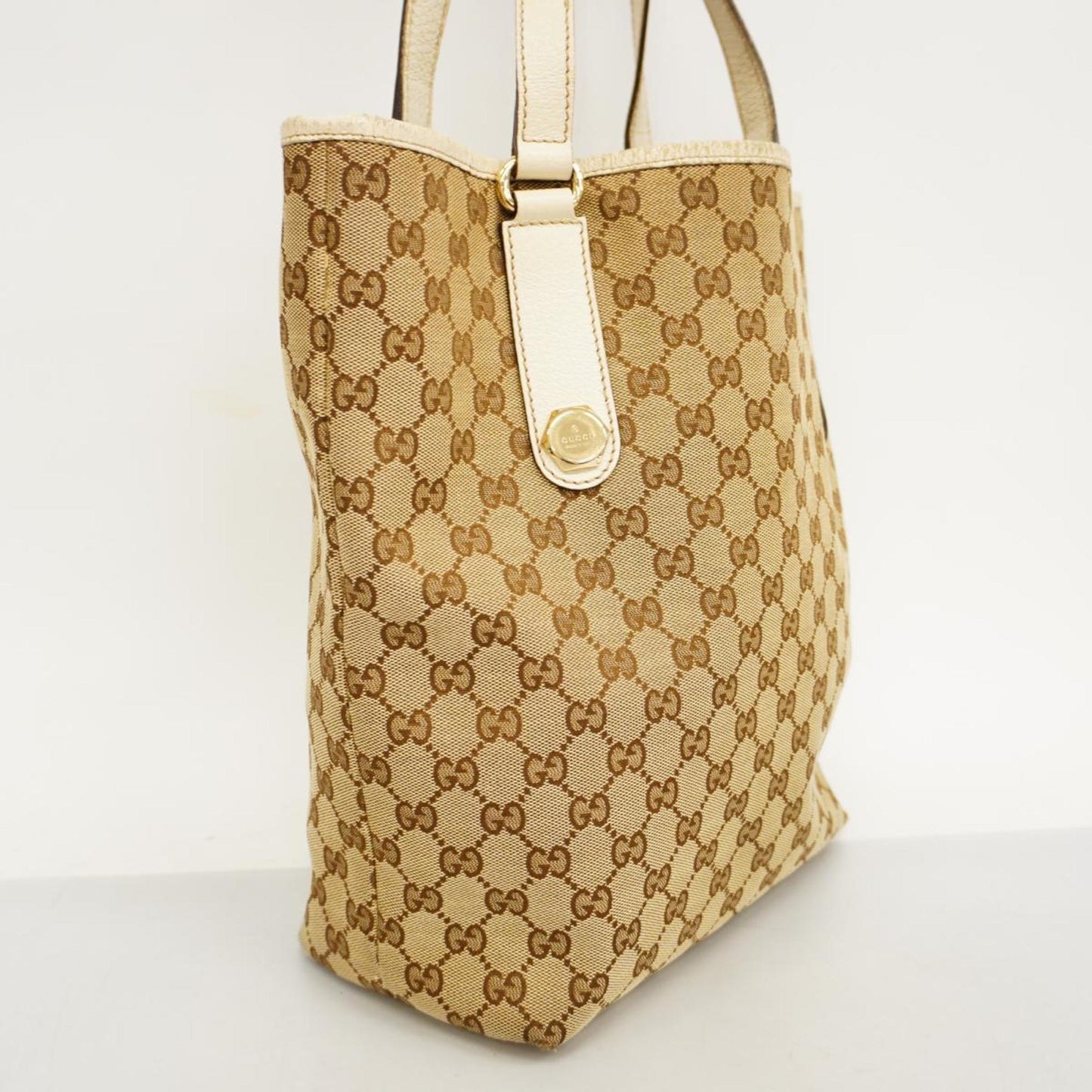 Luxury Gucci Trending 2025 Gg Canvas Canvas Tote Bag ()